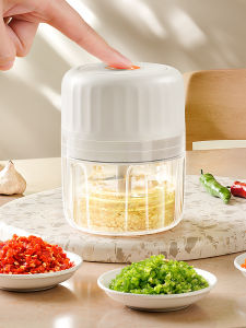 Wireless Electric Garlic Grinder Mini Home Use Small Slicer Kitchen Tool for Grinding Garlic And Meat HiNinja XC-162XY