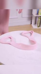 Nexlent 8 Word Type Rubber Resistance Yoga Band Elastic Belt Body Building Tool