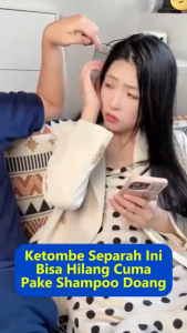 Shampoo Taboya Biru Original - Atasi Rambut Rontok Ketombe & Gatal - Rambut Kuat & Lebih Hitam BPOM