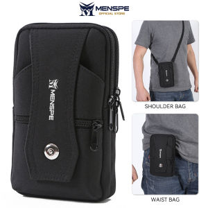 MENSPE Waist Bag Phone Bag Four-layer Large Capacity Waist Bag Multi-functional Phone Bag Waterproof Anti-theft Bag Invisible Mobile Phone Bag Outdoor Sports Running Waist Bag