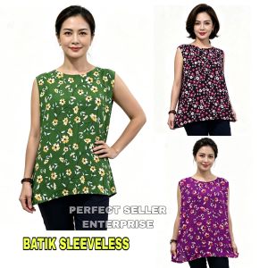 Baju Batik Singlet Perempuan