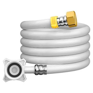 JIAYUN | Extension Hose for Washing Machine 1/4in Threaded Connector