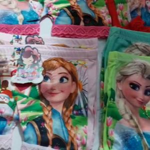 Quần Chip Đùi Cho Bé Gái [XẢ KHO] Combo 5 Quần Sịp Elsa Cho Bé Gái Form Dài Dạng Đùi Co Giãn Cho Bé Từ 2 đến 10 Tuổi (10-30KG)