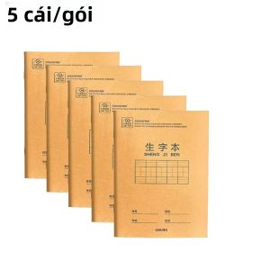 Sách Luyện Viết Tiếng Trung Với Sổ Tay Học Sinh Có Bảng Chữ Cái Tianzi - Gói 2/5 Văn Phòng Phẩm Tiếng Trung Để Học Ngôn Ngữ