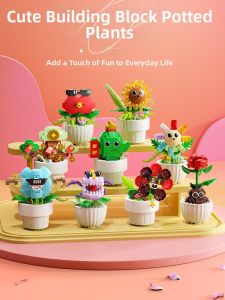 YUGAO | Educational Cactus and Sunflower Building Blocks Toy