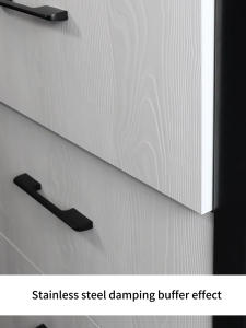 Durable Stainless Steel Hydraulic Soft Close Drawer Slide with Ball Bearings - Sold in Pairs (Multiple Sizes)