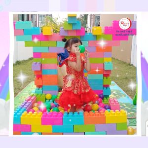 20 ตัว บล๊อกตัวต่อใหญ่ ตัวต่อยักษ์ 20 ตัว