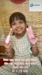 TẶNG 2 ĐẦU BÀN CHẢI)Bàn Chải Đánh Răng Cho Bé YoYo Bàn Chải Điện Từ 1 Tuổi Đến 10 Tuổi