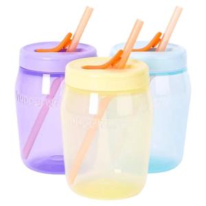 Tupperware | Fashionable Sealed Drink Cup With Straw 550ml
