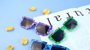 [BISA COD] KACAMATA ANAK MODEL PIXEL MINECRAFT MOSAICS UV400 | KACAMATA FASHION ANAK-ANAK MINECRAFT FROSTDIAMOND | KACAMATA FASHION ANAK | KACAMATA ANAK COWOK CEWEK | KACAMATA ANAK KEREN | FASHION ANAK