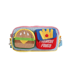 Túi Đeo Chéo Hoạt Hình Hoạt Hình Bánh Bao Ngoài Trời Cho Bé Trai Và Bé Gái Túi Đeo Hông Tiện Lợi Thời Trang Trẻ Em Túi Đeo Vai Trẻ Em