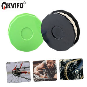 Bike Chain Lubricator Bike Chain Oiler Lubricating Disc Bicycle Maintenance Tool Cycling Gear Roller Lubricant Bike Accessories