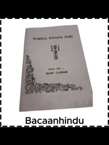 Buku Wariga Winasa Sari Agama Hindu I Made Gambar