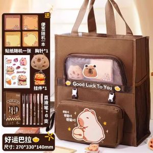 Túi Đựng Sách Vải Canvas Dung Tích Lớn Túi Đựng Đồ Đi Học Túi Đựng Đồ Đi Học Cho Bé Gái Túi Đựng Đồ Đi Học Đơn Giản Dành Cho Học Sinh Tiểu Học Và Trung Học