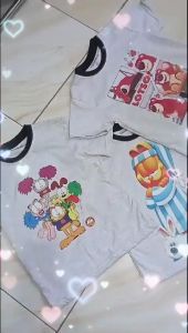 Pakaian Kaos Anak Motif Misty Lengan Pendek Usia 1-14 Tahun Laki dan Perempuan - Vipher - Atasan
