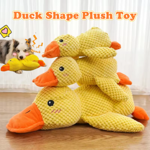 Pet Plush Toy Duck Pet Dog Goose Squeaky Stuffed Chew Toy 25/32/45CM