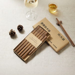 COOKER KING | Antibacterial Mildew-Resistant Anti-Slip Heat-Resistant Wooden Chopsticks