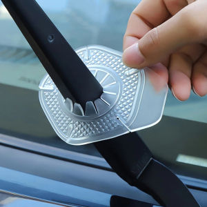 Car Windshield Wiper Hole Protective Cover Universal Wiper Dustproof Bottom Sleeve Leaves Cover Accessories Bodykit