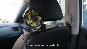 Aksesoris Kesejukan Mobil: Kipas Angin USB Interior & 360° Mobil