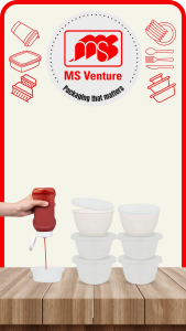 {MSV-WS} Leak Free Plastic Takeaway Sauce Cups (150ml-200ml) for Dips Dressings & Condiments Anti Leak MS W1 W1.5 W2