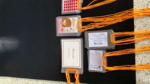 ป้ายชื่อพลาสติกพร้อมเชือกคล้อง (Set 50 ชิ้น) ที่ใส่บัตรพลาสติก ซองใส่บัตรพนักงาน ป้ายชื่อ id card