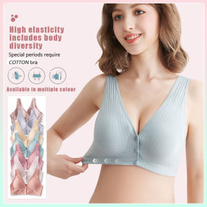 Denosmiswim mẹ Áo ngực cho con bú bông thai sản liền mạch Áo ngực cho con bú đồ lót thoáng mềm