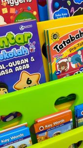 5 Tier Colour Children Book Shelf Rak Buku Kanak-Kanak