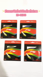 Senar Badminton Li-Ning AP64 Senar Raket Rainbow AP 64 Original