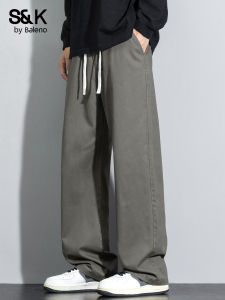 BALENO | Mens Summer New Loose Straight Leg Versatile Pants