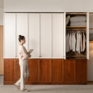 YIJU NIAO | Customizable Real Wood Wardrobe