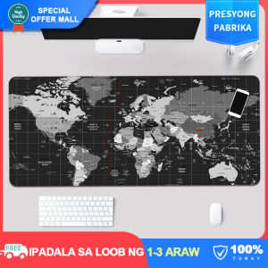 【Creative】900*400mm Japanese Original Mouse Mats Printed Large World Map Extended Soft Mouse Pad for Gaming
