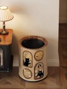 MEISD | Stylish Retro High Capacity Metal Bin