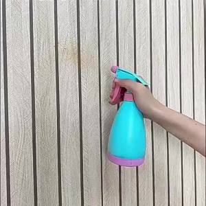 Wood Grain Slat Wall Panel Self Adhesive Wall Sticker Thickened Resistant PVC Slat Wallpaper Foam Paneling for Wall Ceiling.