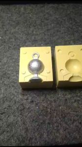 Molding Cetakan Bandul Timah Pemberat Pancing Model Anting 30gr