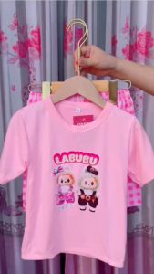 Combo 4  Bộ BÉ GÁI LABUBU Kẻ KaRo  Kute In 5D SeZi 10-55kg