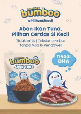 BUMBOO Abon Asli Kaldu & Abon Anak MPASI No MSG Tanpa Gula Sehat Aman RAZQA BABY MPASI