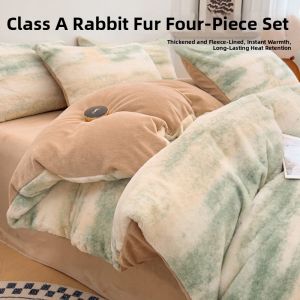NAIYOUCHENG | Thick Double Sided Warm Sheet Set
