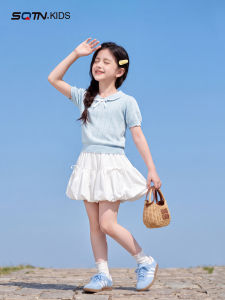 SQTN.KIDS | Summer Short Dress Set For Girls