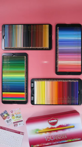 ยกแพ็ค 2 ชิ้น Master Art ดินสอสีแท่งยาว 150 สี by memory