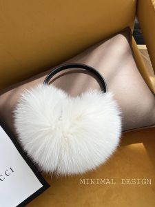 ฤดูหนาว ที่ครอบหูขนสุนัขจิ้งจอก ผู้หญิง น่ารัก ผ้าคลุมหูตุ๊กตาป้องกันความอบอุ่นป้องกันการแข็งตัว ทันสมัย อุปกรณ์เสริมสําหรับสภาพอากาศหนาวเย็น