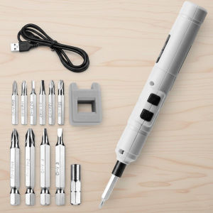 Mini USB Cordless Electric Screwdriver Kit Flexible Shaft Set Lightweight Durable Power Tool Drilling Bits Sets