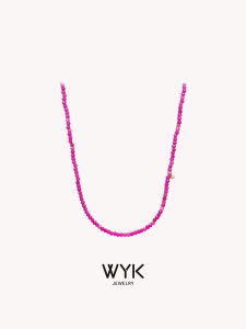 WYK | Colorful Beaded Flower Necklace for Women