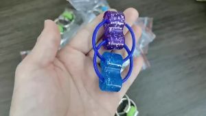 Meade | Kim Loại Fidget Spinner Móc Khóa Giải Nén Dây Xích Đồ Chơi Xếp Hình Cho Trẻ Em Vui Vẻ Hoạt Động Cảm Giác Tốt Nhất Khai Sáng Quà Tặng Sinh Nhật