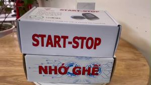 Nút đề nổ oto Startstop