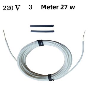 Insulated Heating Wire Silicone Rubber 220V Line Heat Pad Electric Hot Wire Egg Incubator Heater High Quality from China