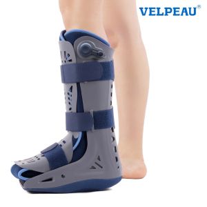 Velpeau Walking Boot for Broken Foot Dual Independent Inflatable Air cam and Anti-slip Sole Design Air Cam Walker Fracture Boot for Women and Men Fits Left and Right Foot