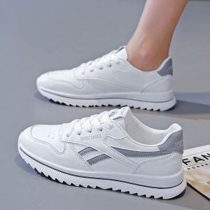 IELGY รองเท้าผ้าใบผู้หญิงผ้านุ่มใส่วิ่งผ้าระบายรองเท้าพื้นเตี้ยใหม่2024แผ่นรองเท้าน้ำหนักเบาลำลอง