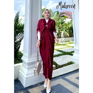 Kaftan MAHREEN renda pita Lebaran 2025