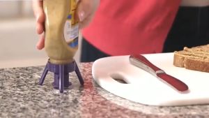 Tutup Cairan Terbalik 3pcs Flip It Bottle Kickstands Tutup Botol Lock N Lock Tahan Bocor