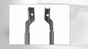 Toyota Vellfire (AGH30) 2015-2021 High Grade Soft Elastic Rubber Wiper Genuine DURABLE CLEAR 14”30”  FIT PUSH BUTTON (2 PCS)